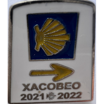 Pin Mojón Xacobeo 2021-2022