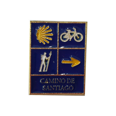 Pin Peregrino, Bici, Estrella y Flecha Camino de Santiago
