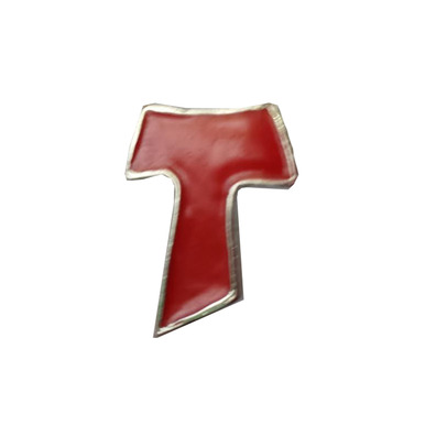 Pin Tau Templarios sin fondo de Metal