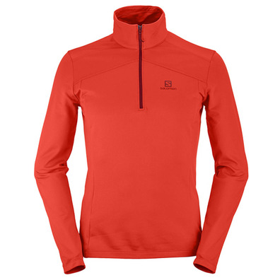 Pullover Salomon Discovery LT HZ Rojo