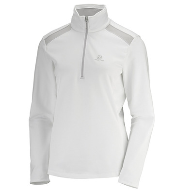 Pullover Salomon Discovery LT HZ W Blanco