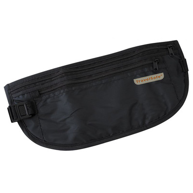 Riñonera Portadocumentos TravelSafe Moneybelt Light Negro