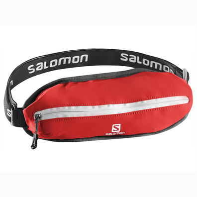 Riñonera Salomon Agile Single Belt Rojo/Blanco