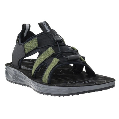 Sandalia Bestard Cross Negro/Verde
