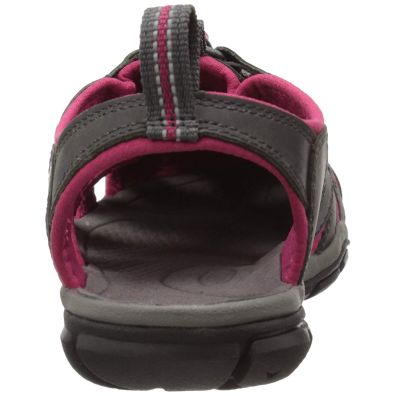 Sandalia Keen Clearwater CNX Leather Gris/Fucsia