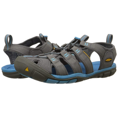 Sandalia Keen Clearwater CNX W Gris/Azul