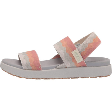 Sandalia Keen Elle Backstrap W Rosa/Beige