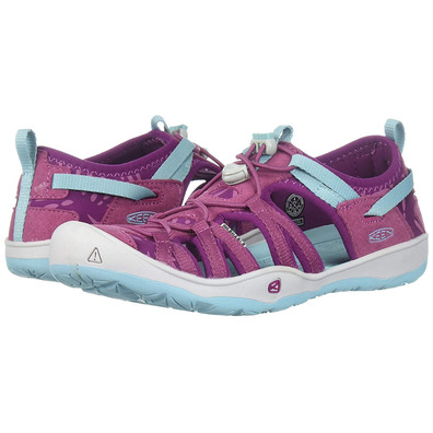 Sandalia Keen Moxie Kids Fucsia/Turquesa