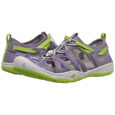 Sandalia Keen Moxie Youth Morada/Verde