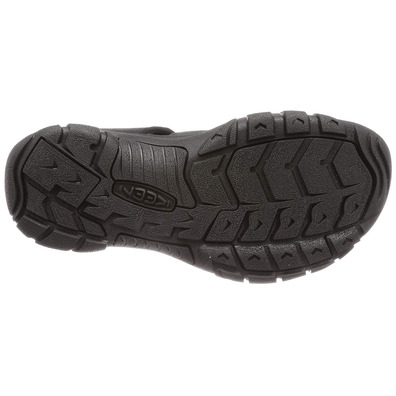 Sandalia Keen Newport Cuero Negro