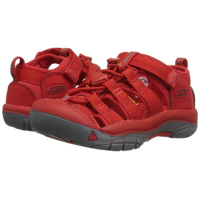 Sandalia Keen Newport H2 Children Rojo Vivo