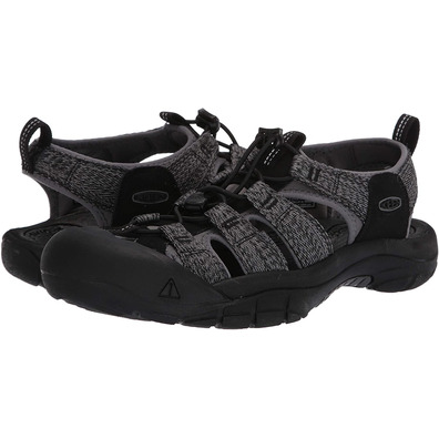 Sandalia Keen Newport H2 Gris/Negro