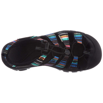 Sandalia Keen Newport H2 Negro Multicolor