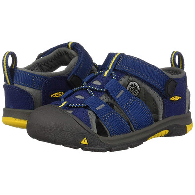 Sandalia Keen Newport H2 Tots Marino/Amarillo