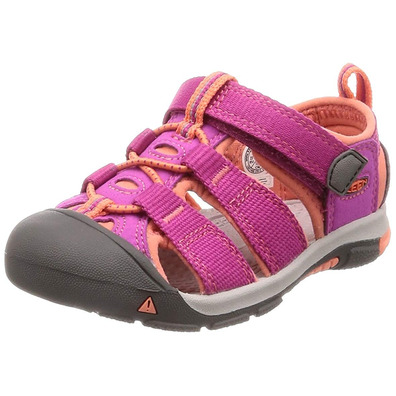 Sandalia Keen Newport H2 Tots Rosa/Coral