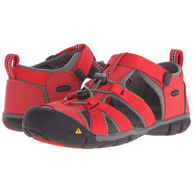 Sandalia Keen Seacamp II CNX Children Rojo