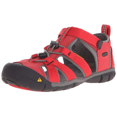 Sandalia Keen Seacamp II CNX Children Rojo