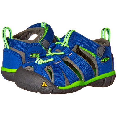 Sandalia Keen Seacamp II CNX Youth Marino/Verde