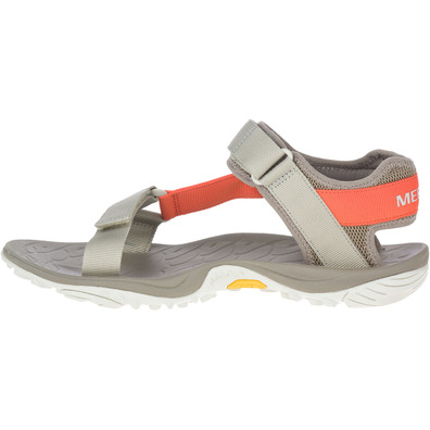 Sandalia Merrell Kahuna Web Gris/Naranja