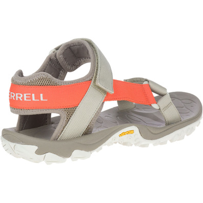 Sandalia Merrell Kahuna Web Gris/Naranja