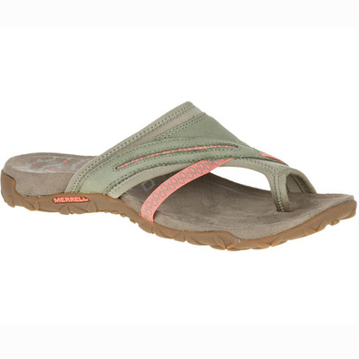 Sandalia Merrell Terran Post II W Beige/Coral