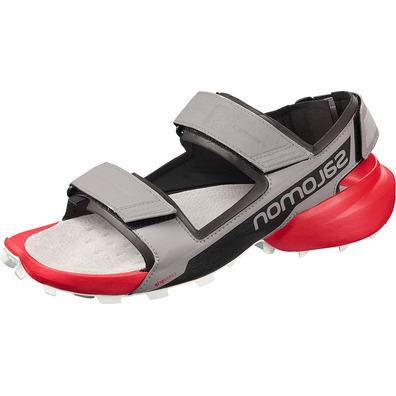 Sandalia Salomon Speedcros Gris/Rojo