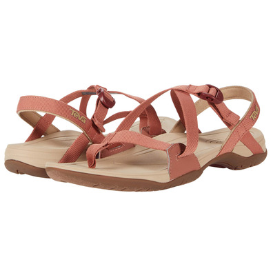 Sandalia Teva Ascona Cross Strap Coral