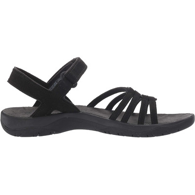 Sandalia Teva Elzada Leather Negra