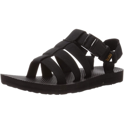 Sandalia Teva Original Dorado W Negro