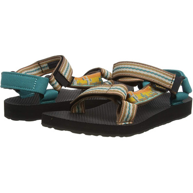 Sandalia Teva Original Universal W Marrón/Turquesa