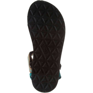 Sandalia Teva Original Universal W Marrón/Turquesa