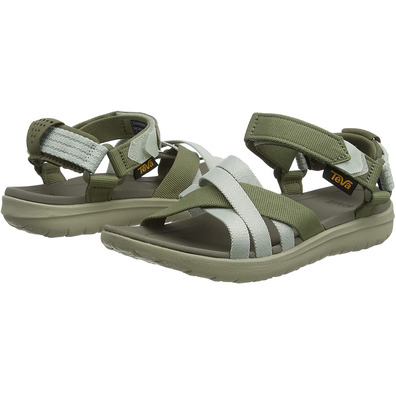 Sandalia Teva Sanborn Sandal W Verde/Turquesa