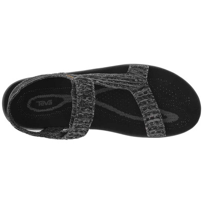 Sandalia Teva Terra Float 2 Knit Universal W Negro/Gris