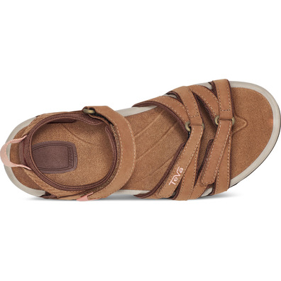 Sandalia Teva Tirra Leather W Marrón/Rosa