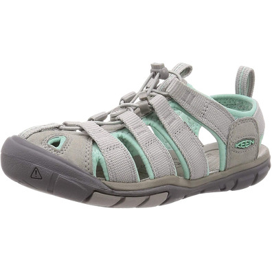 Sandalias Keen Clearwater CNX W Gris/Turquesa