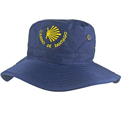 Sombrero Estrella Camino de Santiago Azul marino