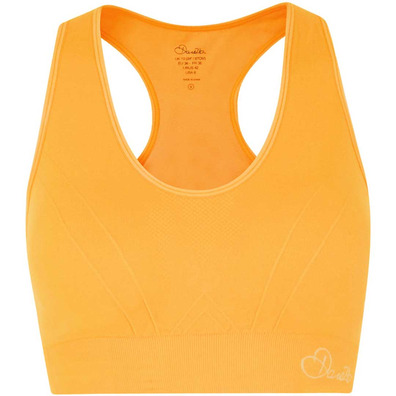 Sujetador deportivo Dare2B Warm Up Bra Naranja