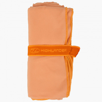 Toalla Highlander Microfibre Travel Towel L Naranja