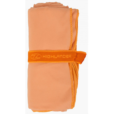 Toalla Highlander Microfibre Travel Towel XL Naranja