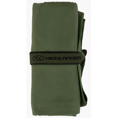 Toalla Highlander Microfibre Travel Towel XL Verde