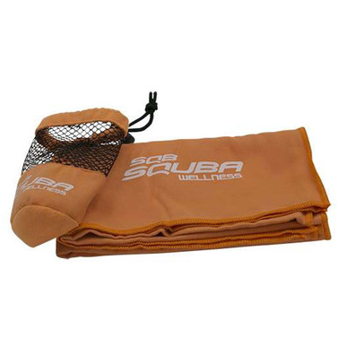 Toalla Microfibra Squba 1.30 x 80 Naranja