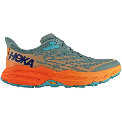 Zapatilla Hoka Speedgoat 5 Aguamarina/Naranja