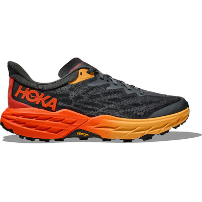 Zapatilla Hoka Speedgoat 5 Gris/Naranja