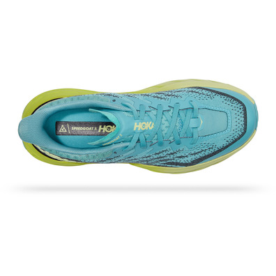 Zapatilla Hoka Speedgoat 5 W Turquesa/Verde