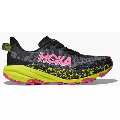 Zapatilla Hoka Speedgoat 6 W Negro/Neón