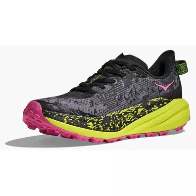 Zapatilla Hoka Speedgoat 6 W Negro/Neón