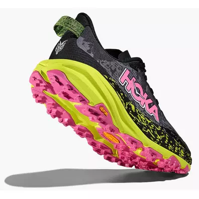Zapatilla Hoka Speedgoat 6 W Negro/Neón
