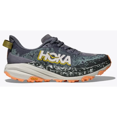 Zapatilla Hoka Speedgoat 6 W Wide Verde/Coral