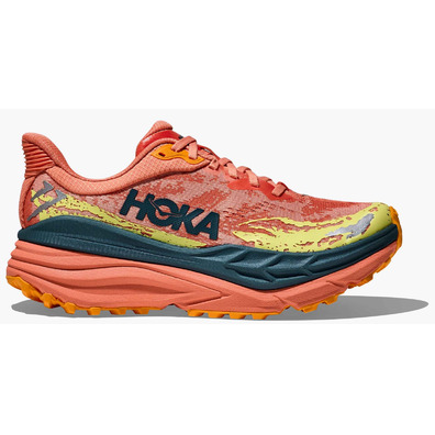 Zapatilla Hoka Stinson 7 W Coral