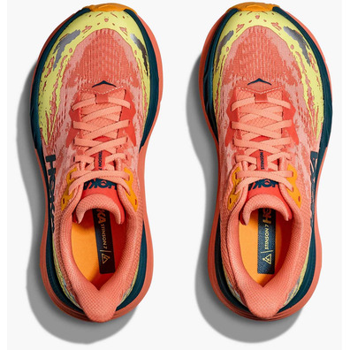 Zapatilla Hoka Stinson 7 W Coral